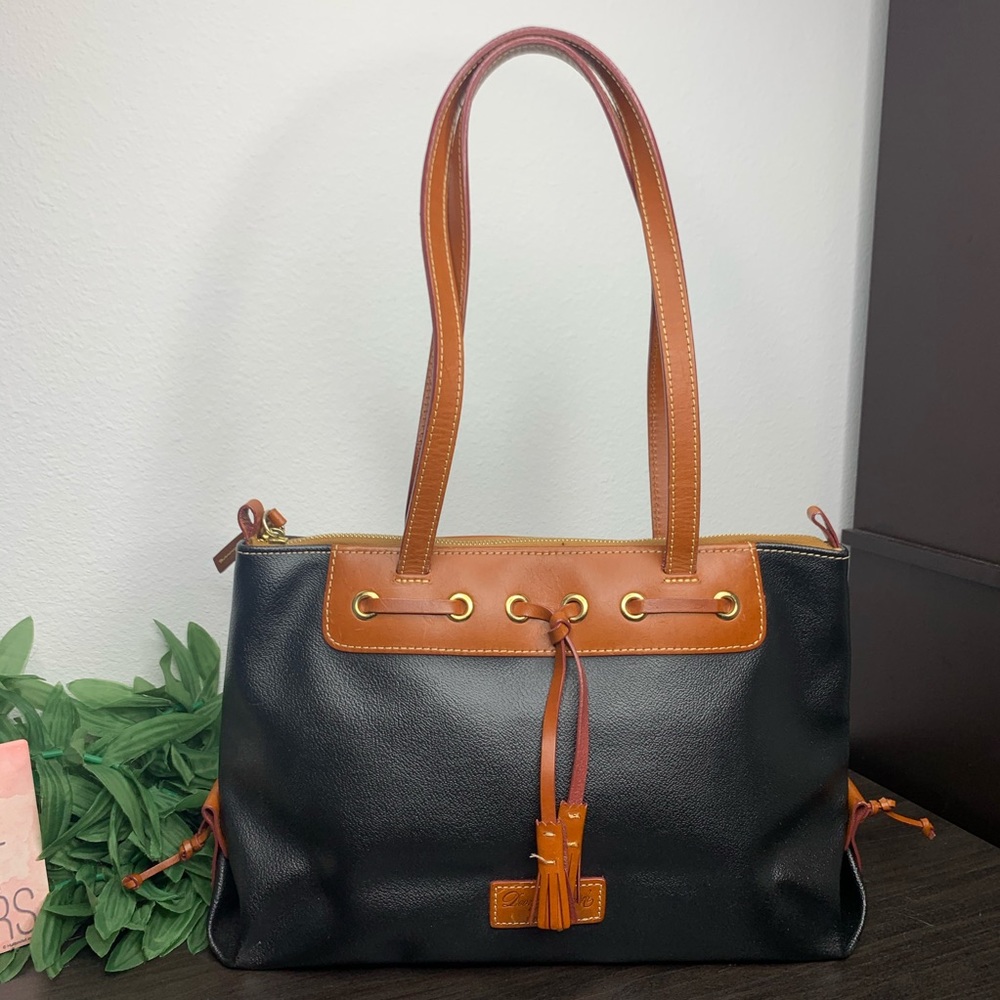 Dooney and Bourke large tassel zip top